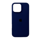 Защитный чехол-накладка Silicone Full Case AA Open Cam для Apple iPhone 16 Pro Max Navy Blue (FullOpeAAi16PM-39)