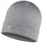 Шапка Buff Merino Heavyweight Beaney Solid Light Grey сірий