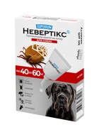 Противоклещевые капли на холку SUPERIUM Nevertix для собак от 40 до 60 кг