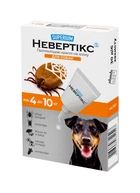 Противоклещевые капли на холку SUPERIUM Nevertix для собак от 4 до 10 кг