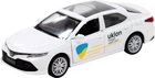 Машинка інертна Techno Drive Toyota Camry Uklon 250291 біла