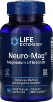 Магній L треонат Neuro Mag Magnesium L Threonate 90 vcaps