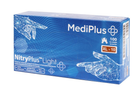 Рукавички нітрилові MediPlus NitryPlus Light 3,4 г XL Сині 100 шт (00-00000276)