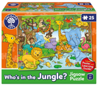 Puzzle Orchard Kto jest w dżungli 25 elementów (5011863002655)