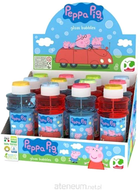 Zestaw baniek mydlanych Dulcop Peppa Pig 300 ml 12 szt (8007315060707)