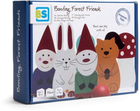 Zestaw do gry w kręgle Bs Toys Wooden Forest Friends (8717775443551)