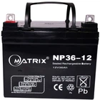 Аккумуляторная батарея Matrix 12V 36Ah (NP36-12)