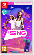 Гра Nintendo Switch Let's Sing 2025 (Картридж) (4020628582067)