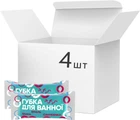 Упаковка губок для ванной комнаты Добра Господарочка 4 шт (4820086521109)