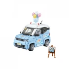 Конструктор LOZ mini Автомобиль MINI голубой (1131) (231461)