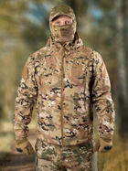 Куртка / ветровка тактическая Han Wild Softshell multicam софтшелл Мультикам L