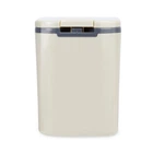 Ведро для мусора MVM настольное с крышкой BIN-06 2л Бежевое (BIN-06 2L BEIGE)