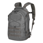 Тактичний рюкзак Helikon-Tex Backpack EDC 21л - Nylon Polyester Blend - Melange Grey (PL-EDC-NP-M3)