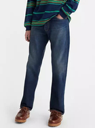 Jeansy regular fit męskie Levi's 501 Original 00501-3411 32-32 Granatowe (5401105980542)