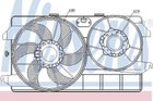 Вентилятор охлаждения двигателя NISSENS 85262 Ford Connect, Transit 1439619, 1451528, 2T148C607BB