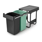 Набор ведер для мусора Brabantia Sort&Go 2шт x 15 л (232503)