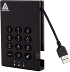 Жорсткий диск Aegis Padlock 3.0 500GB Black (A25-3PL256-500)