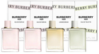 Zestaw miniatur damskich Burberry Her Woda perfumowana 5 ml + Woda perfumowana 5 ml + Woda perfumowana 5 ml + Woda perfumowana London Dream 5 ml + Woda toaletowa 5 ml (3616304961038)