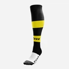 Детские гетры футбольные Zeus CALZA PARMA Z00514 34-39 Черный/Желтый/Белый (8051565102861)