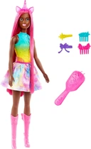 Кукла Барби Дримтопия Единорог с волосами цвета фуксии Barbie Unicorn Magenta Fantasy Hair (HRR01)