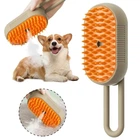 Паровая расческа для вычесывания шерсти кошек и собак UKC 3в1 Steamy Brush (057k)