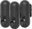 Настінне кріплення Ubiquiti Flex Pro Mount 3-pack Black (UACC-FLEX-CAM-PWM-BLACK-3)