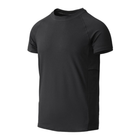 Термоактивная тактическая футболка Helikon-Tex Functional T-shirt - Quickly Dry - L Black (TS-FUN-QD-01-B05)