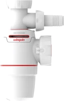 Сифон для кухонной мойки Neo Air 1 1/2"x40 мм с подводом Wirquin