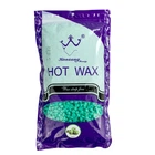 Воск для депиляции в гранулах 500г "Konsung Hard Wax" Алое (воск для баночного воскоплава) пленочный воск