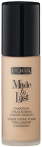 Podkład do twarzy Pupa Made To Last Total Comfort SPF 10 długotrwały matujący 050 Sand Beige 30 ml (8011607222186)