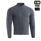 Тактична флісова кофта M-Tac Nord Fleece Polartec, розмір 2XL, колір Dark Grey