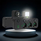 Сетевой фильтр HG-276 с USB и Type-C Black