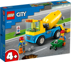 Zestaw klocków LEGO City Ciężarówka z betoniarką 85 elementów 8 szt (60325)