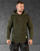 Тактическое худи на флисе 7.62 Tactical 3XL хаки (89365)