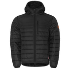 Легкий Пуховик Storm Hood G Loft 150 Black Camotec розмір XXXL