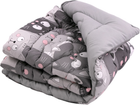 Ковдра дитяча Руно зимова 105х140 см антиалергенна Grey Cat (Р320.52_Grey Cat)