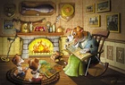 Пазл картонний Ukrainian Puzzles "Пес Патрон на пенсії" 500 елементів