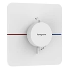Внешняя часть смесителя без скрытой части HANSGROHE ShowerSelect Comfort Q белый латунь 155x155мм 15588700