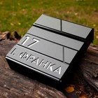 Почтовый ящик настенный металлический с замком |для офиса, дома M3, 35х32 см, черный и графит