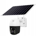 Камера відеоспостереження акумуляторна із сонячною панеллю tp8 v380 pro solar 4Gi with battery White