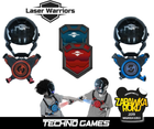 Zestaw do zabawy Juguetrónica Techno Games Laser Warriors (8435418802960)