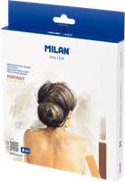 Набір м'якої пастелі Milan Portrait Colours 24 кольори (8411574106470)