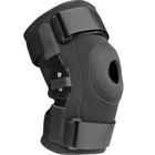 Ортез на колено с шарнирами XL Черный (ORTSH-XL)