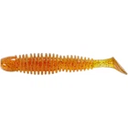 Силікон Reins Bubbring Shad 3" 566 Motor Oil Red Flake (8 шт/уп.)