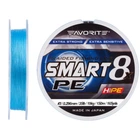 Шнур Favorite Smart PE 8x 150м (sky blue) #3/0.296 mm 35lb/19kg