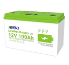 Аккумулятор lifepo4 ANENJI 100 A 12 V Литий-железо-фосфатный BMS