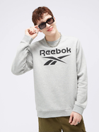 Bluza bez kaptura męska Reebok Identity Big 100050273 XL Szara (4066751177695)