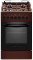 Плита газовая с электрической духовкой Grunhelm FG5612BR (BP110815)