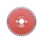 Диск відрізний по каменю TURBO алмазний, 125мм, 22-24% INTERTOOL CT-2007