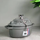 Кастрюля Staub Cast Iron 1 л 22,4х17 см сіра (40500-176-0)